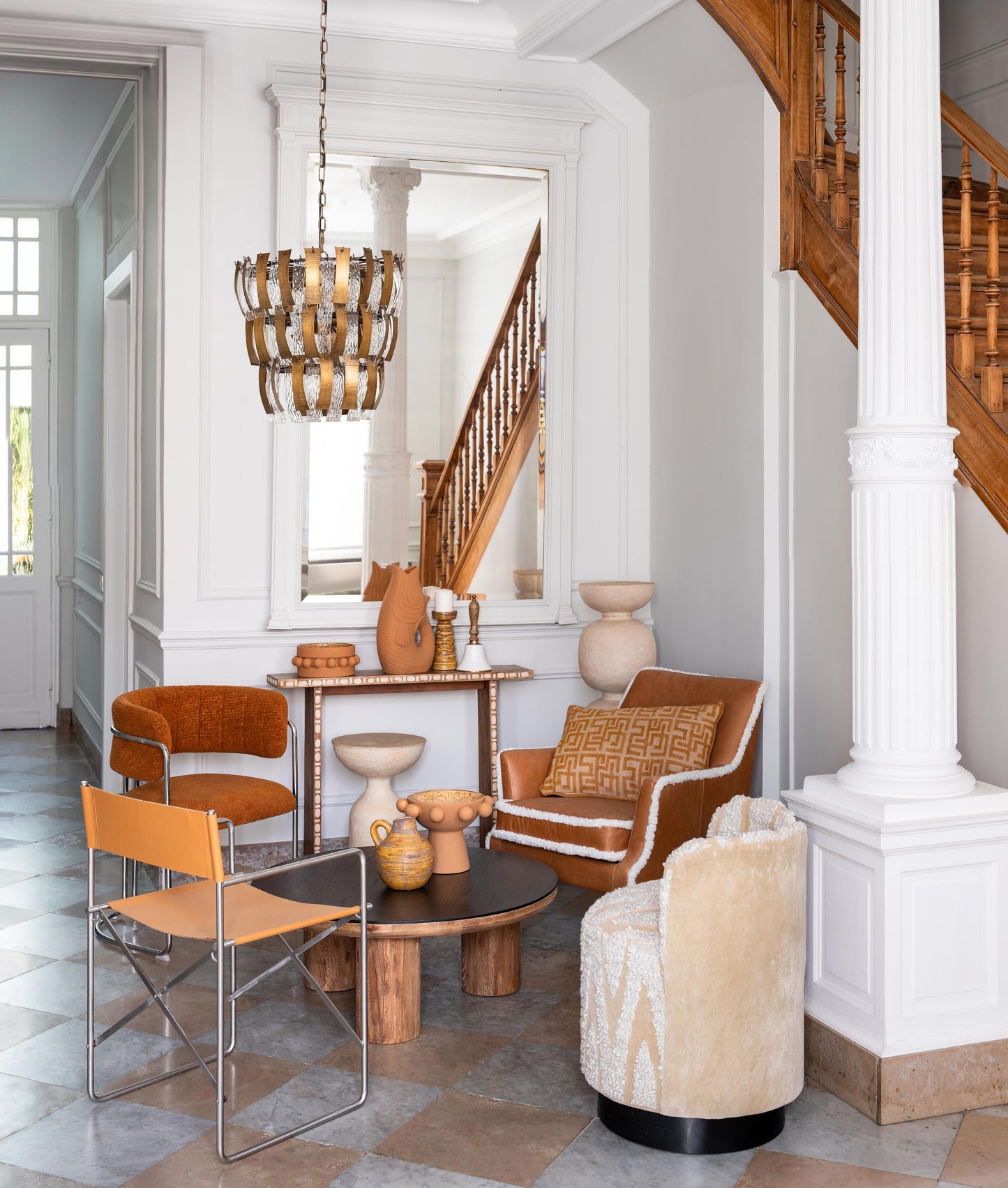 Chaise London autour d'une table basse — Bōme