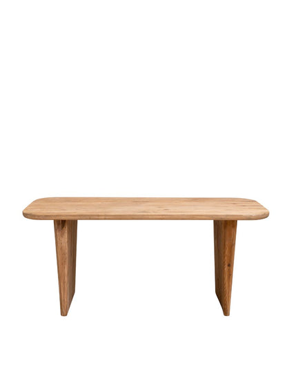 Table à manger pin recyclé Utah bois moyen fond neutre — Bōme