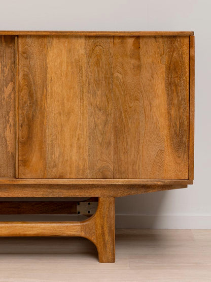 Détail veines naturelles manguier buffet Swann — Bōme
