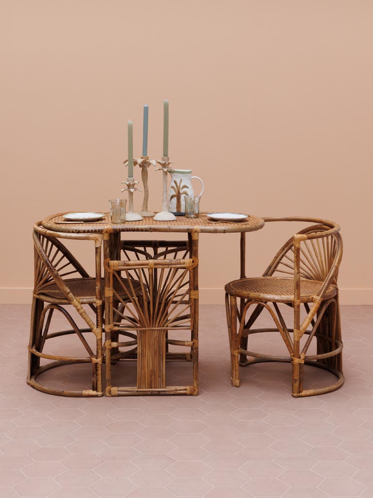 Ensemble Table & 2 Chaises Trinidad