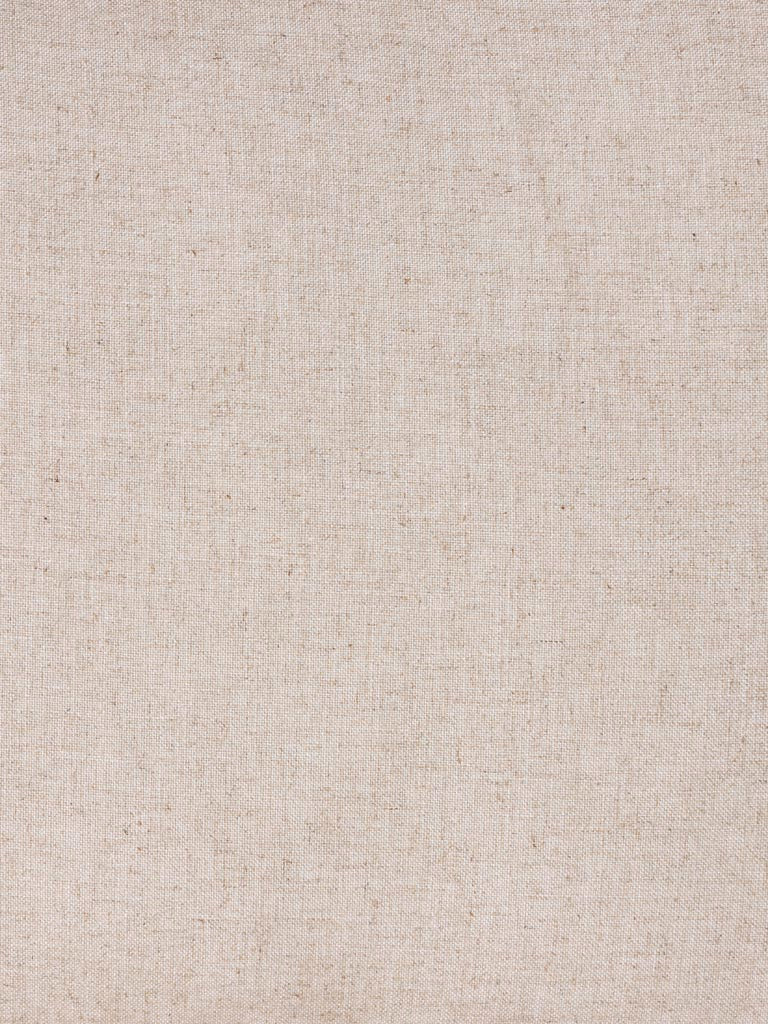 Fauteuil Tissu Beige & Pin Recyclé