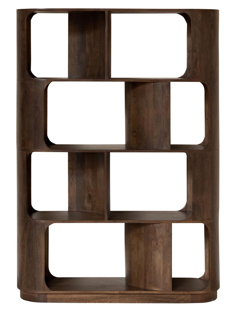 Grande étagère manguier Marini 170 cm fond neutre — Bōme