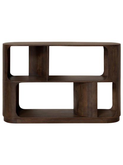 Étagère basse manguier Marini 140 cm fond neutre — Bōme