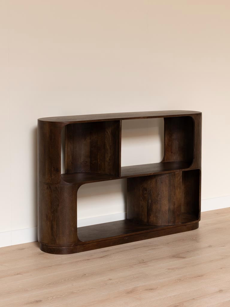 Étagère basse Marini manguier profil 35 cm — Bōme